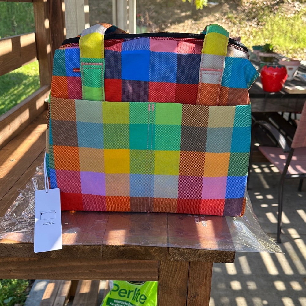 BAGGU Madras Everyday Cloud Bag